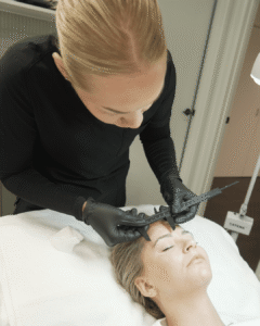 Brow sculpting training Brisbane Institute of Beauty