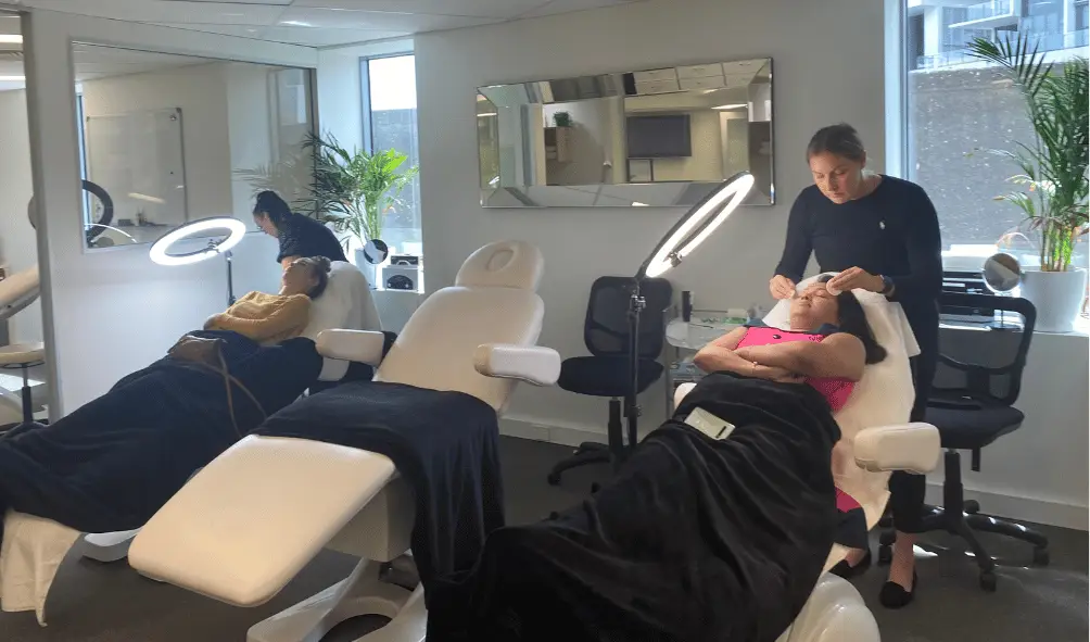 Beauty course Brisbane student training academy