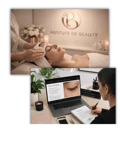 Beauty training study session Brisbane